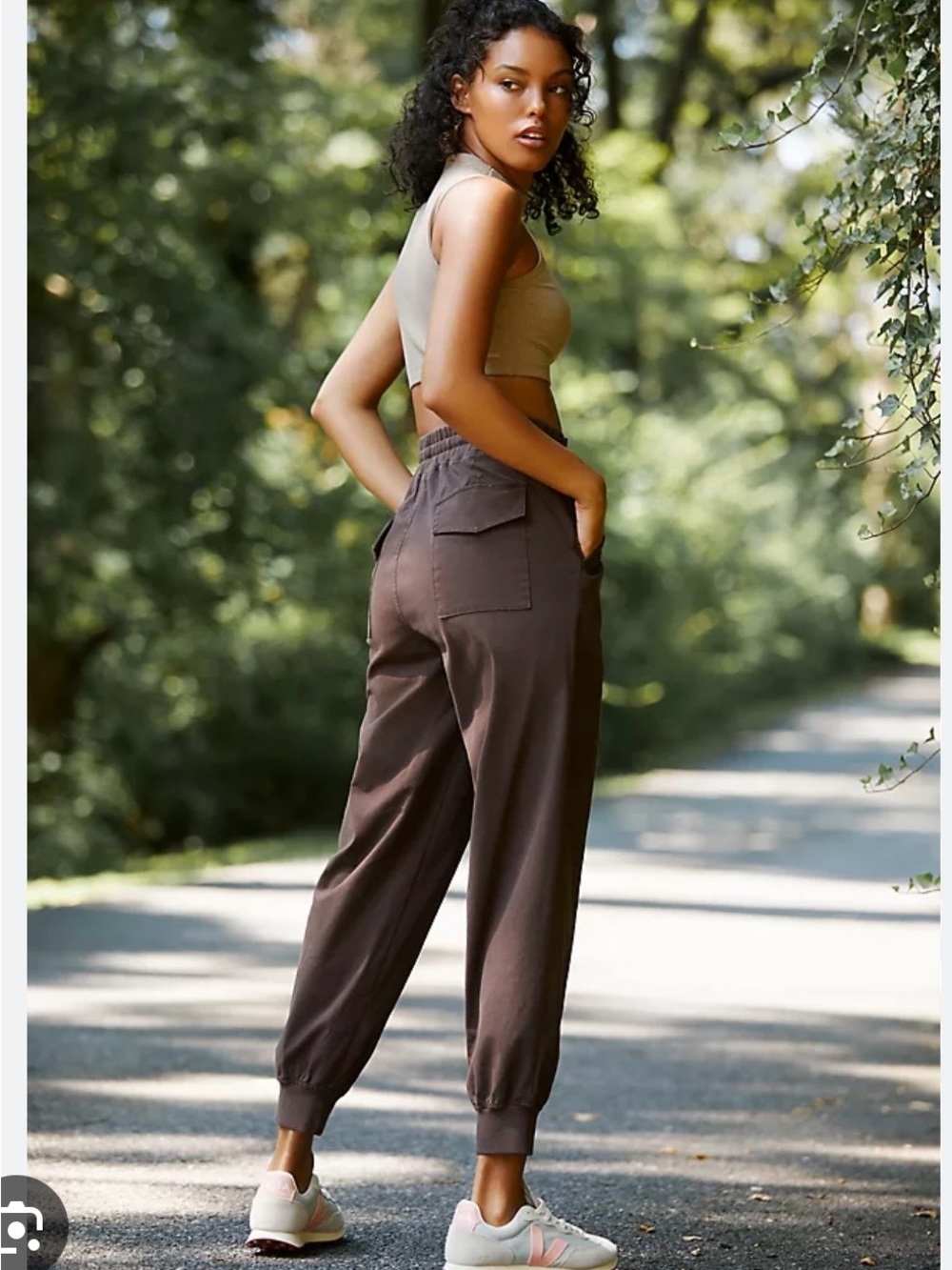 Varley Donovan  High-Rise Track Joggers